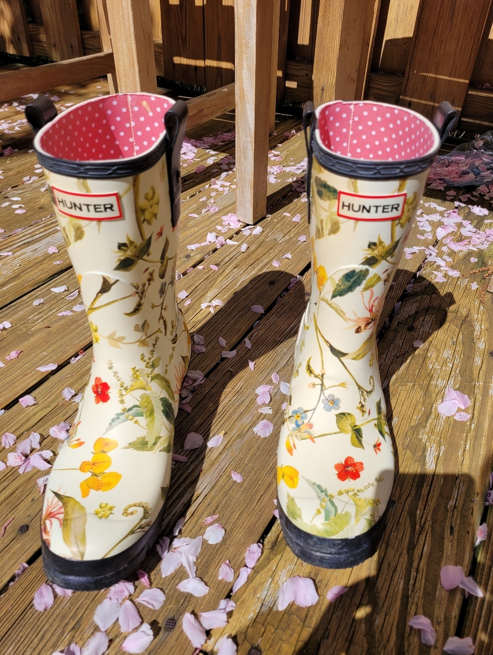 Hunter Royal Horticultural Society Ltd Edition Boots 39/ 8 Women Worn Once